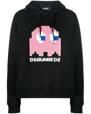 DSquared² X Pac- Cool Cotton Hoodie - Black