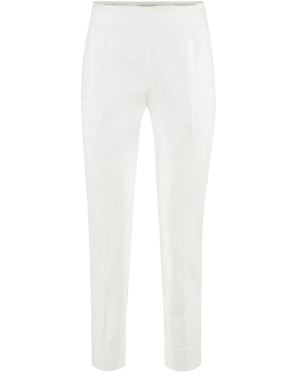 Peserico Split-ankle trousers - Blanco