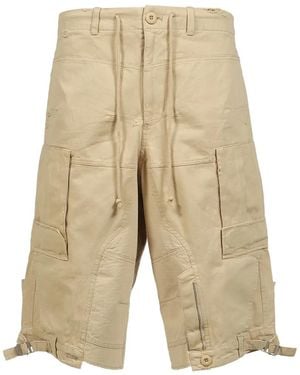 Protocol Index Upside Distressed Cargo Pants - White