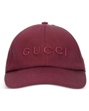 Gucci Logo-Embroidered Baseball Cap