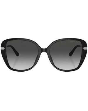 Michael Kors Geometric-Frame Sunglasses - Black