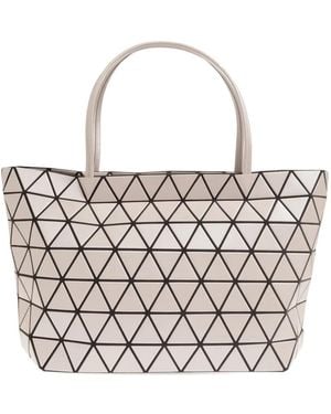 Issey Miyake Sac À Main À Empiècements Géométriques - White
