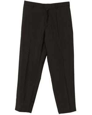 Jil Sander Pantalones De Vestir Con Pinzas - Negro
