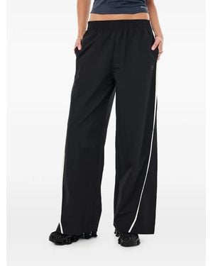 P.E Nation Stripe Track Trousers - Black