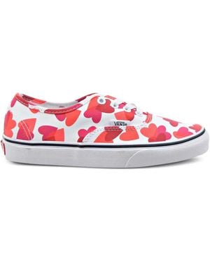Vans Authentic ハートプリント スニーカー - レッド