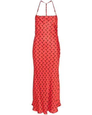 Marine Serre Dresses - Red