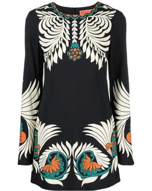 La DoubleJ Supremes Swing Mini Dress - Black