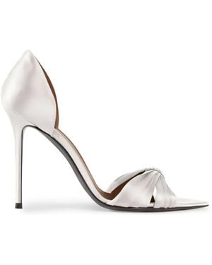 Giuseppe Zanotti Sandalias Lumière Con Detalles De Strass Y Tacón - Blanco
