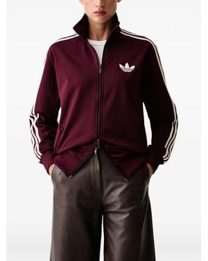adidas Firebird Logo-Embroidered Track Jacket