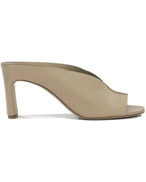 Roberto Del Carlo Sandales 11725 En Cuir À Bout Ouvert - Multicolor