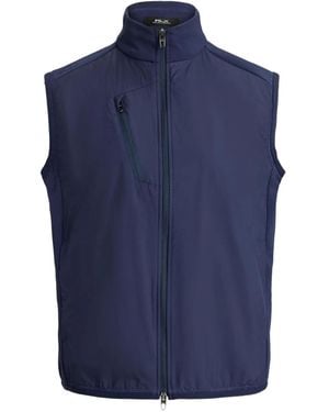 Ralph Lauren Mock-Neck Zip-Fastening Pullover - Blue