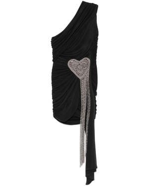 The Mannei Sines Mini Dress - Black