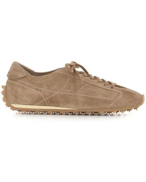 Officine Creative Jarred Suede Trainers - Brown