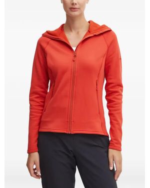 MONTANÉ Fleece Zip-Up Hoodie - Red