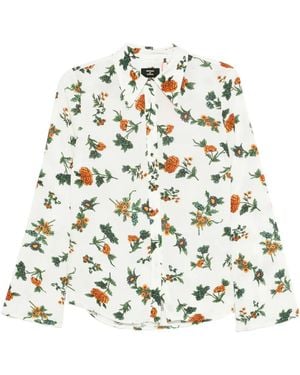 Superdry Floral-Print Shirt - White