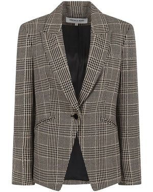 Veronica Beard Blazer À Carreaux - Noir