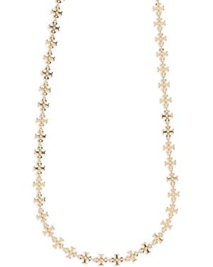Tory Burch Kira Halskette - Weiß