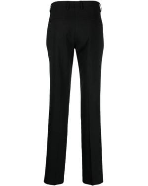 パンツ Tagliatore Wide-Leg Trousers With Central Closure Tagliatore Wide-Leg Trousers With Central Closure in White