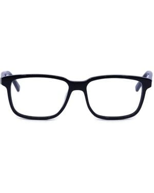 Saint Laurent Brille Mit Eckigem Gestell - Schwarz