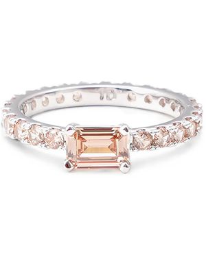 Izabel Display Ultra Slim Ring - White