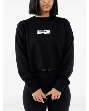 Nike Box-Logo Fleece Sweatshirt - Black