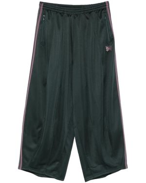 Needles Pantalon À Bandes Contrastantes - Green