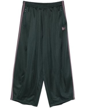 Needles Pantalon À Bandes Contrastantes - Green