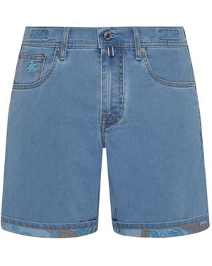 Vilebrequin Starfish And Turtles ショートパンツ - ブルー