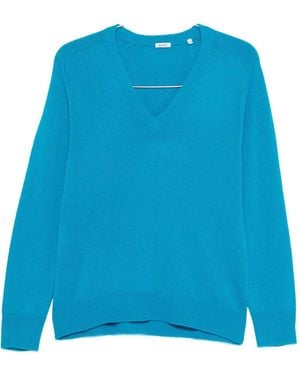 Aspesi V-Neck Sweater - Blue