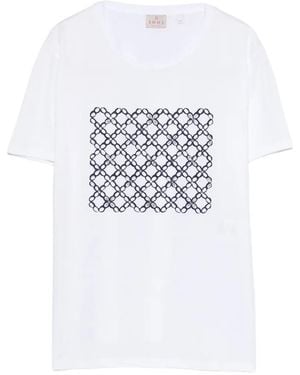 Marella Print T-Shirt - White
