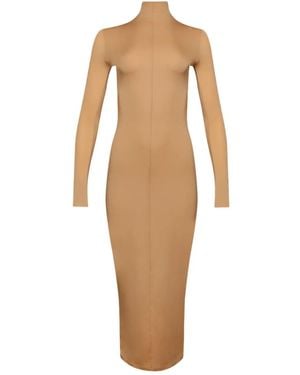 Wardrobe NYC Long-Sleeve Maxi Dress - Natural