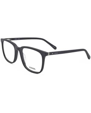 Fossil Brille Mit Eckigem Gestell - Weiß
