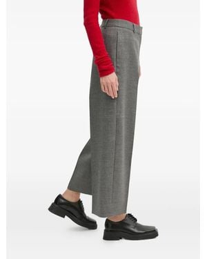 Herskind Pleated Belt-Loops Pants - White