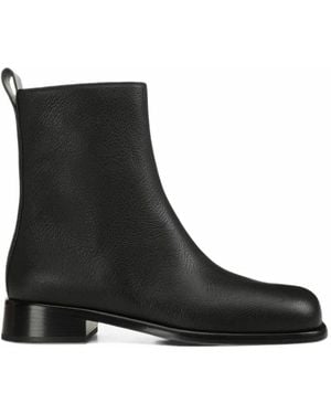 Sergio Rossi Flemish Ankle Boots - Black