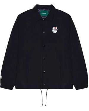 Malbon Golf Veste Santa Cruz À Broderies - Blue