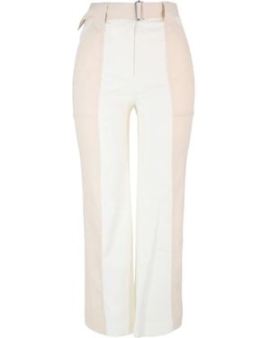Jonathan Simkhai Pantaloni Liza - Bianco
