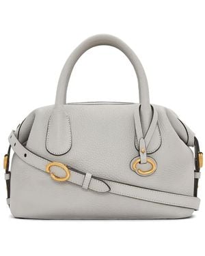 Oscar de la Renta The Mini Dahlia ハンドバッグ - ホワイト
