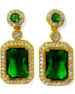 Hzmer Jewelry Harit Drop Earrings - Green