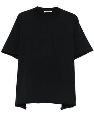 Peter Do Open-Back Tie-Detail Top - Black