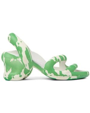 Camper Kobarah Slingback Sandals - Green