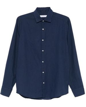 Manuel Ritz Buttoned Shirt - Blue
