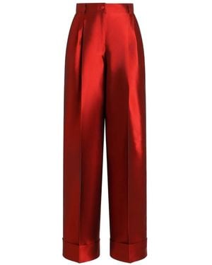 Dolce & Gabbana Mikado Pants - Red
