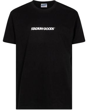 Stadium Goods Horizontal Logo Crew-Neck T-Shirt - Black