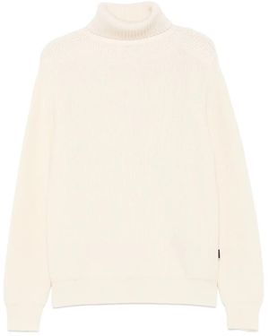 Sebago Jersey Con Cuello Alto - Blanco
