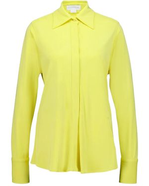 Stella McCartney Buttoned Collared Shirt - Yellow