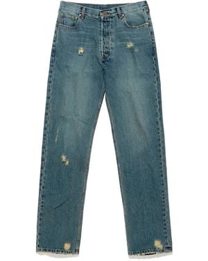Mainless Distressed Jeans - Blue