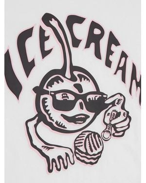 ICECREAM Graphic-Print T-Shirt - Grey