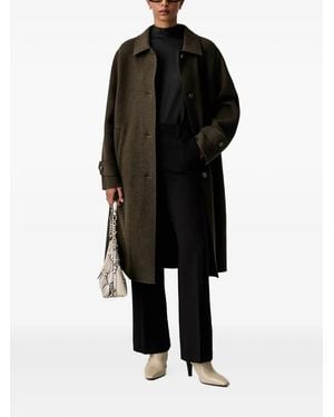 ViCOLO Cappotto Con Bottoni - Nero