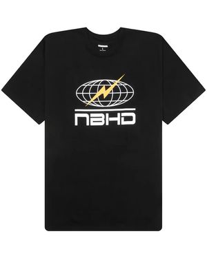 Neighborhood Graphic-Print T-Shirt - Black
