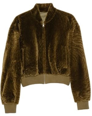 Arma Veste Réversible À Doublure Texturée - Black